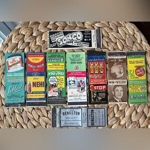 Vintage Matchbook Cover Collection